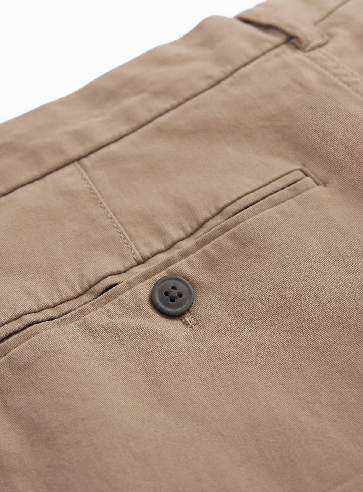 Stone Longer Length Chino Shorts 46 - Image 4