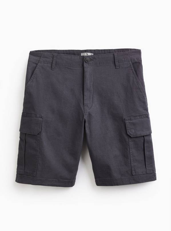 Charcoal Cargo Shorts 42