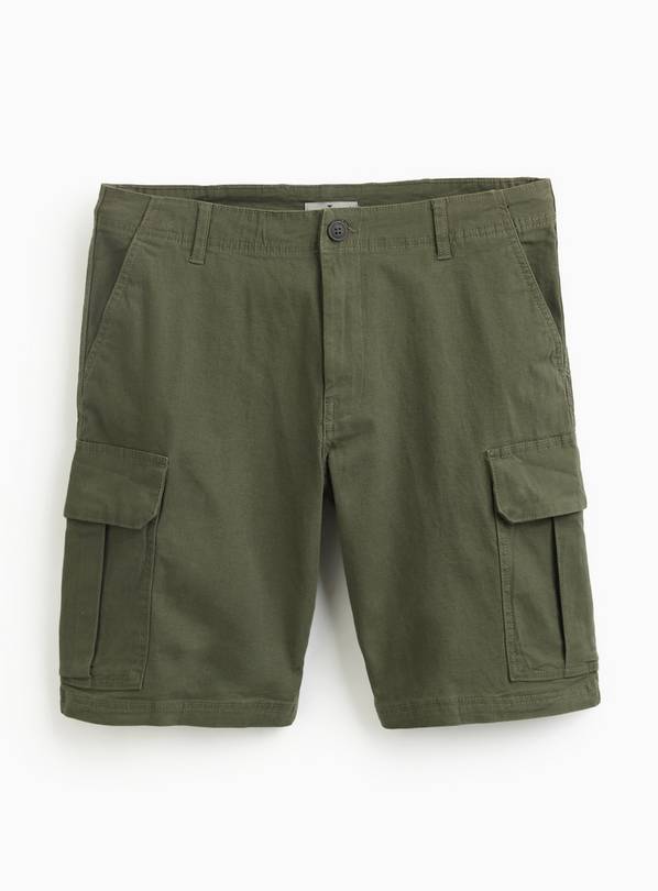 Khaki Cargo Shorts 34