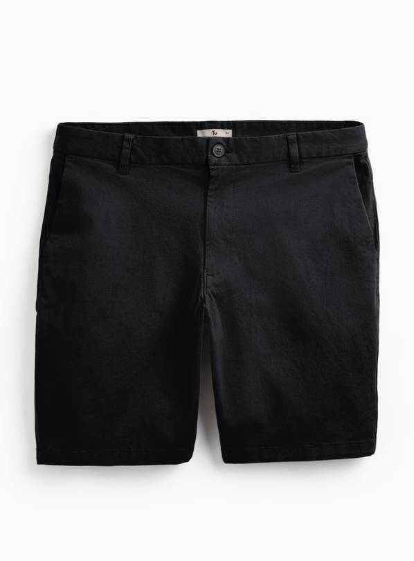 Black Chino Shorts 30