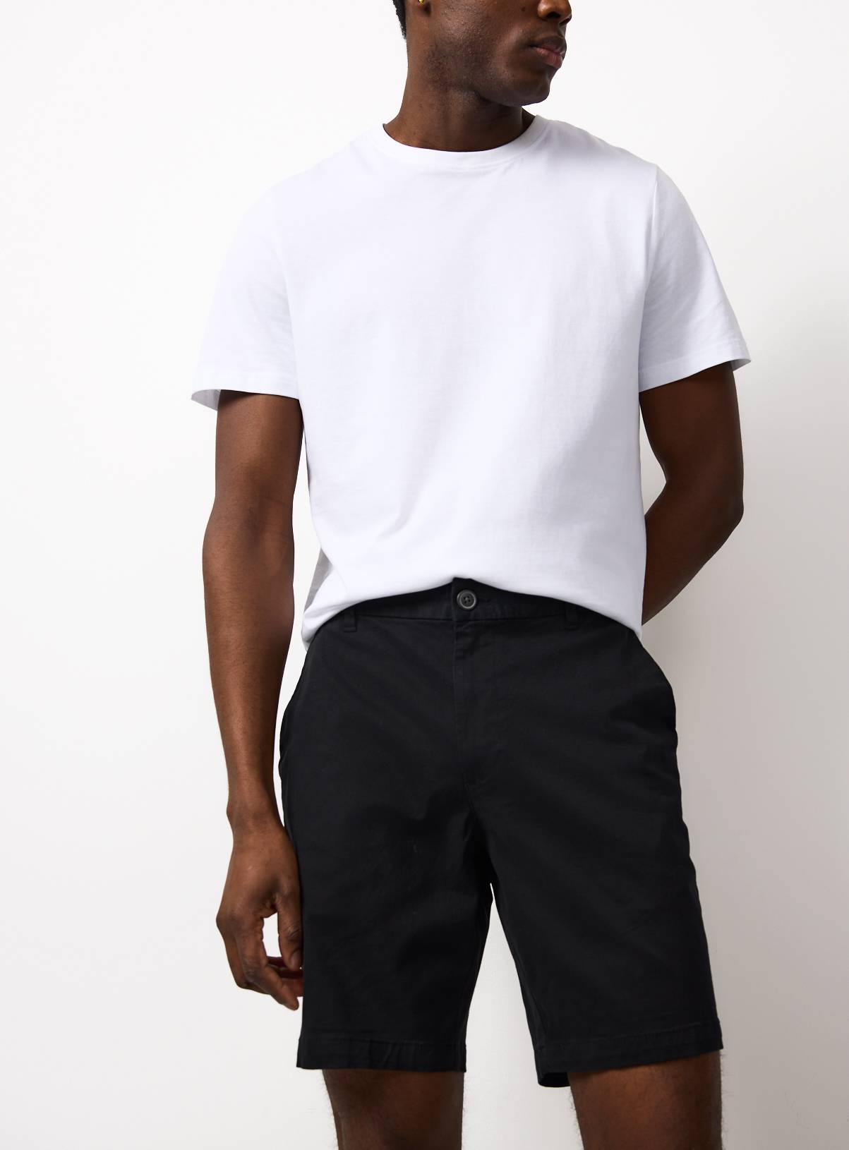 Black Chino Shorts 44 - Image 1