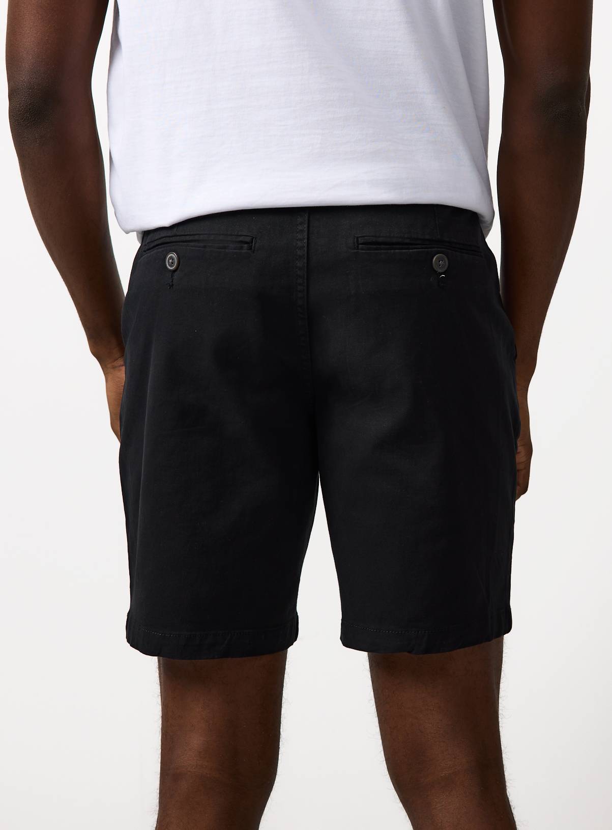Black Chino Shorts 44 - Image 4
