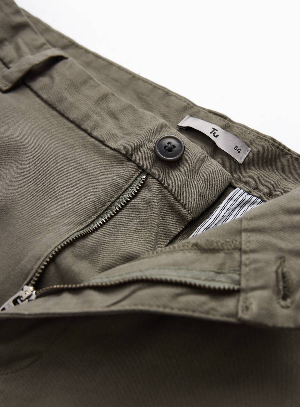 Khaki Chino Shorts 46 - Image 4