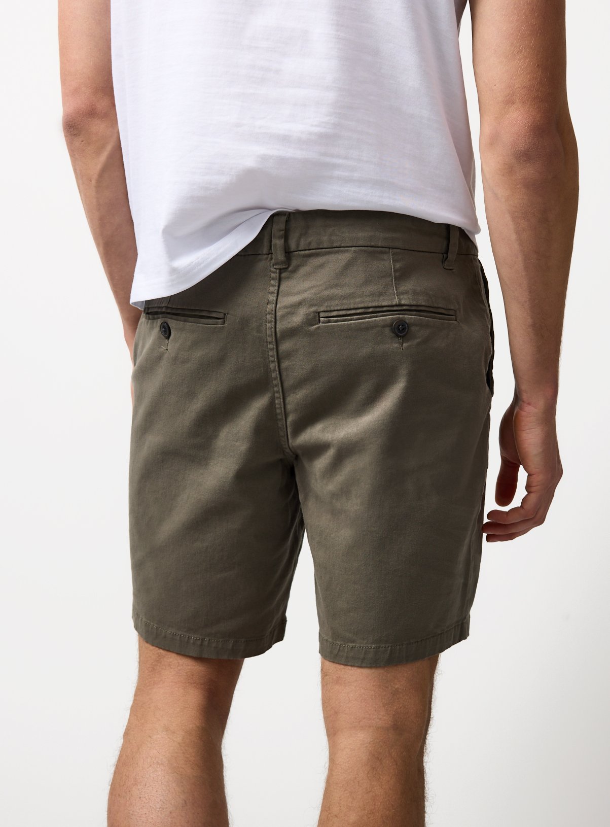 Khaki Chino Shorts 46 - Image 5 thumbnail