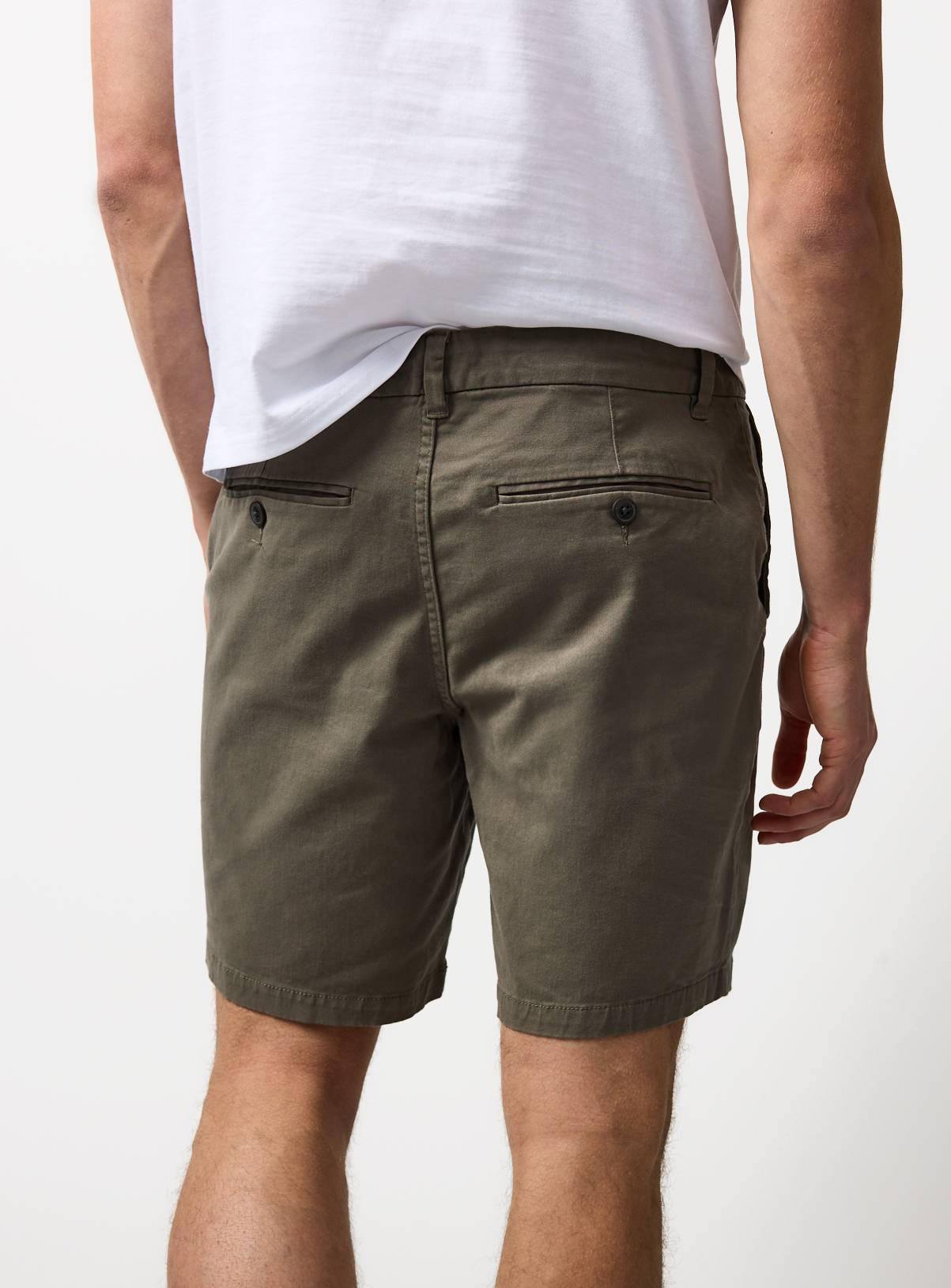Khaki Chino Shorts 46 - Image 5