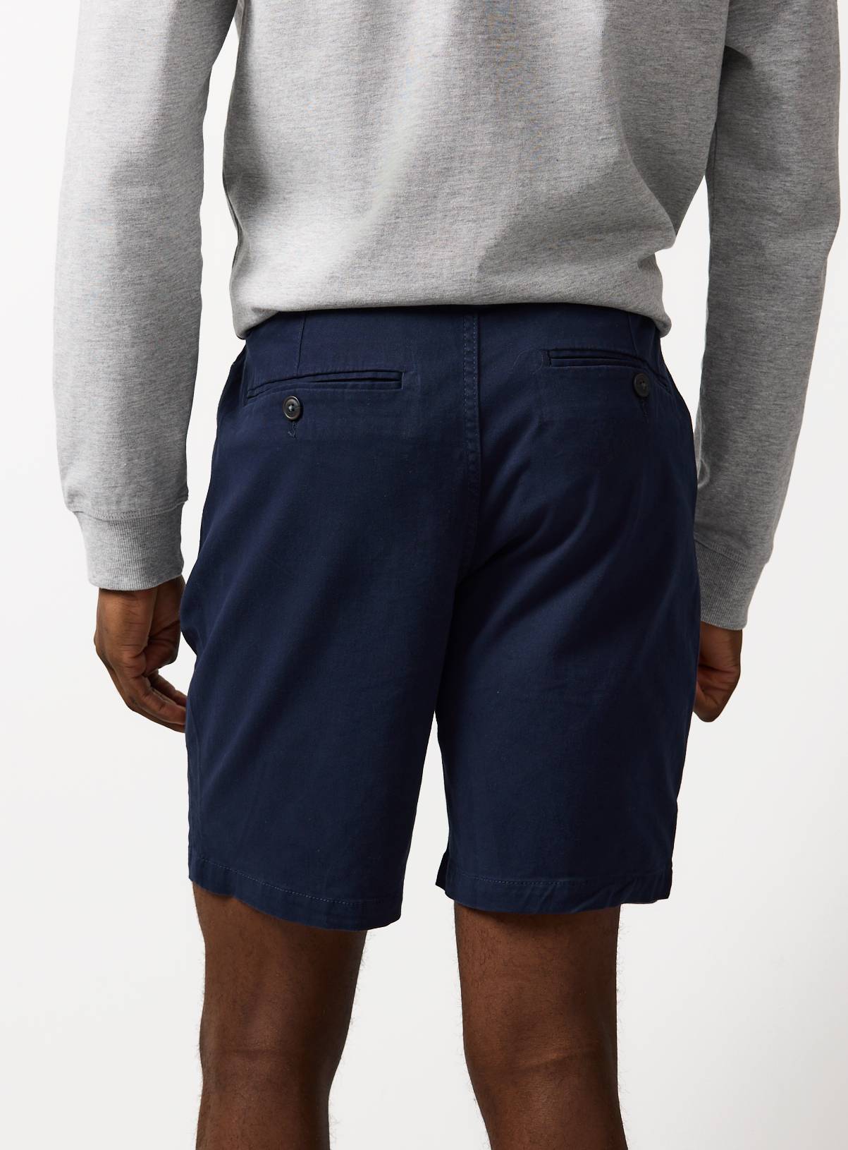 Navy Chino Shorts 42 - Image 4