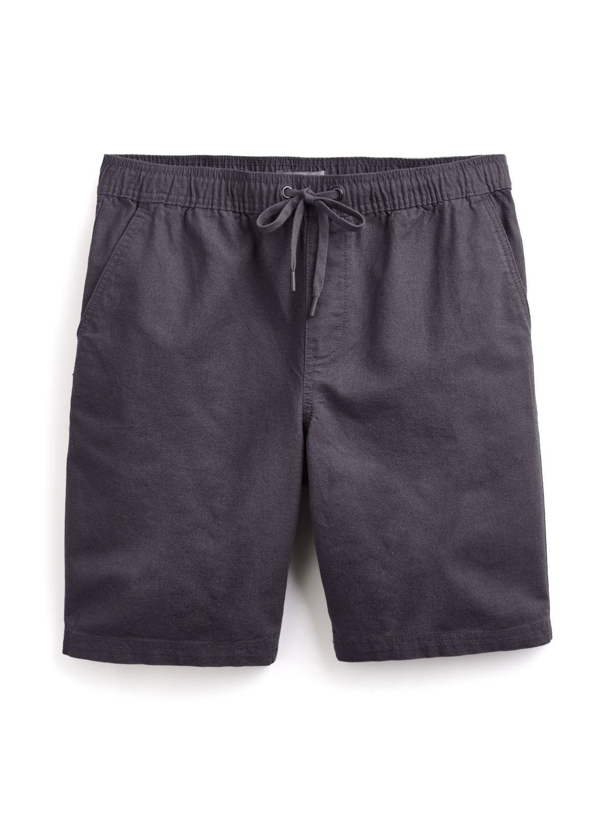 Charcoal Pull On Cotton Shorts 44 - Image 3
