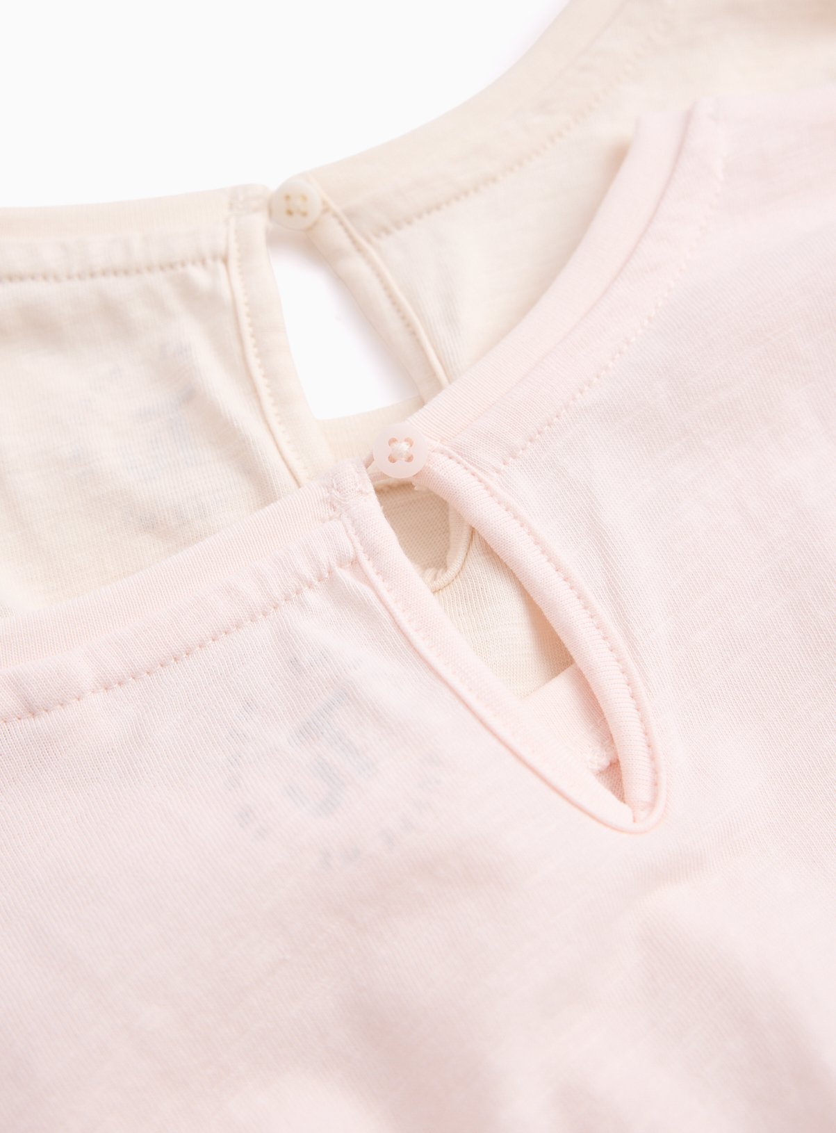 Pink Stripe Jersey Seersucker Playsuits 2 Pack 4-5 years - Image 2 thumbnail
