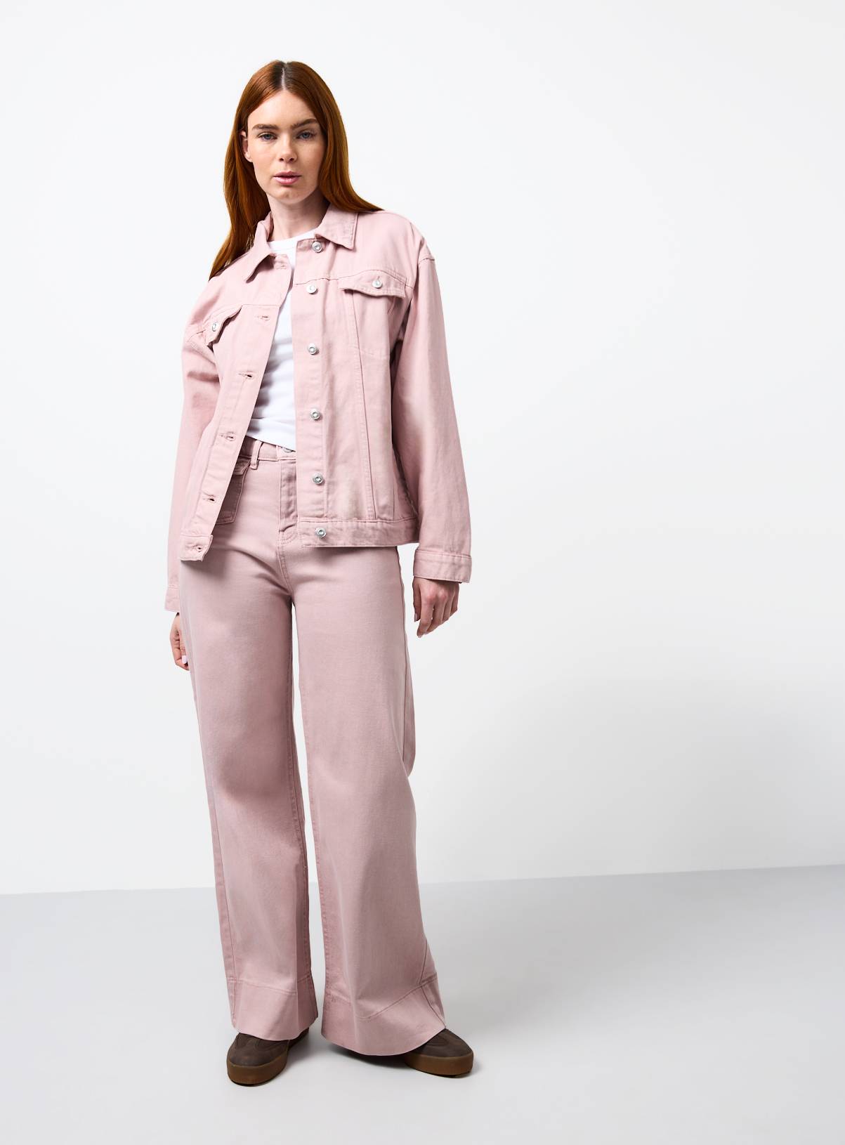 Pink Oversized Trucker Jacket 12 - Image 2