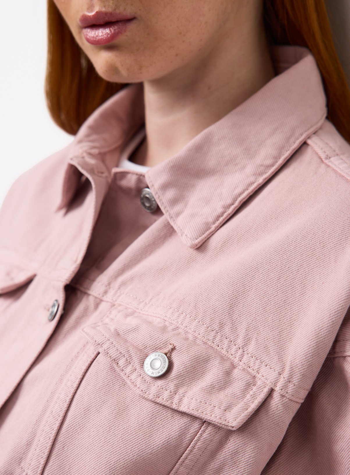 Pink Oversized Trucker Jacket 12 - Image 3 thumbnail