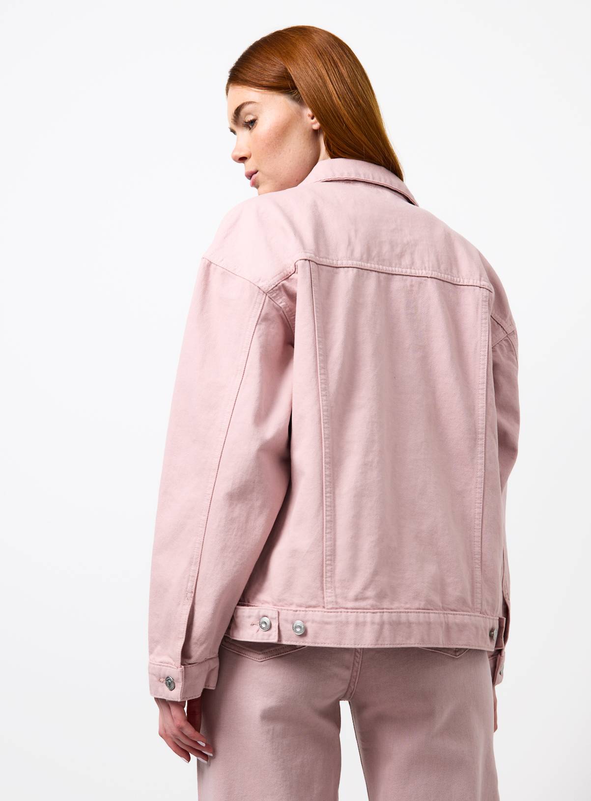 Pink Oversized Trucker Jacket 12 - Image 4