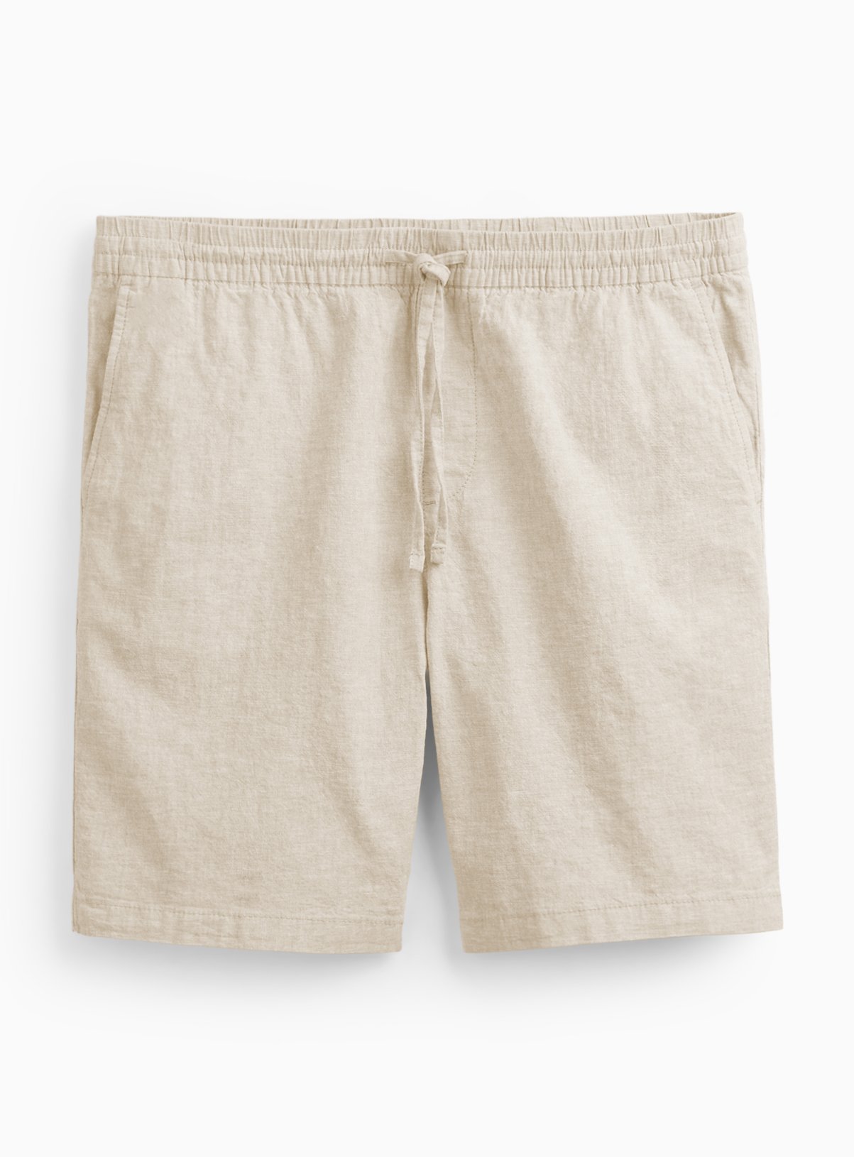 Natural Linen Blend Shorts 36 - Image 3 thumbnail