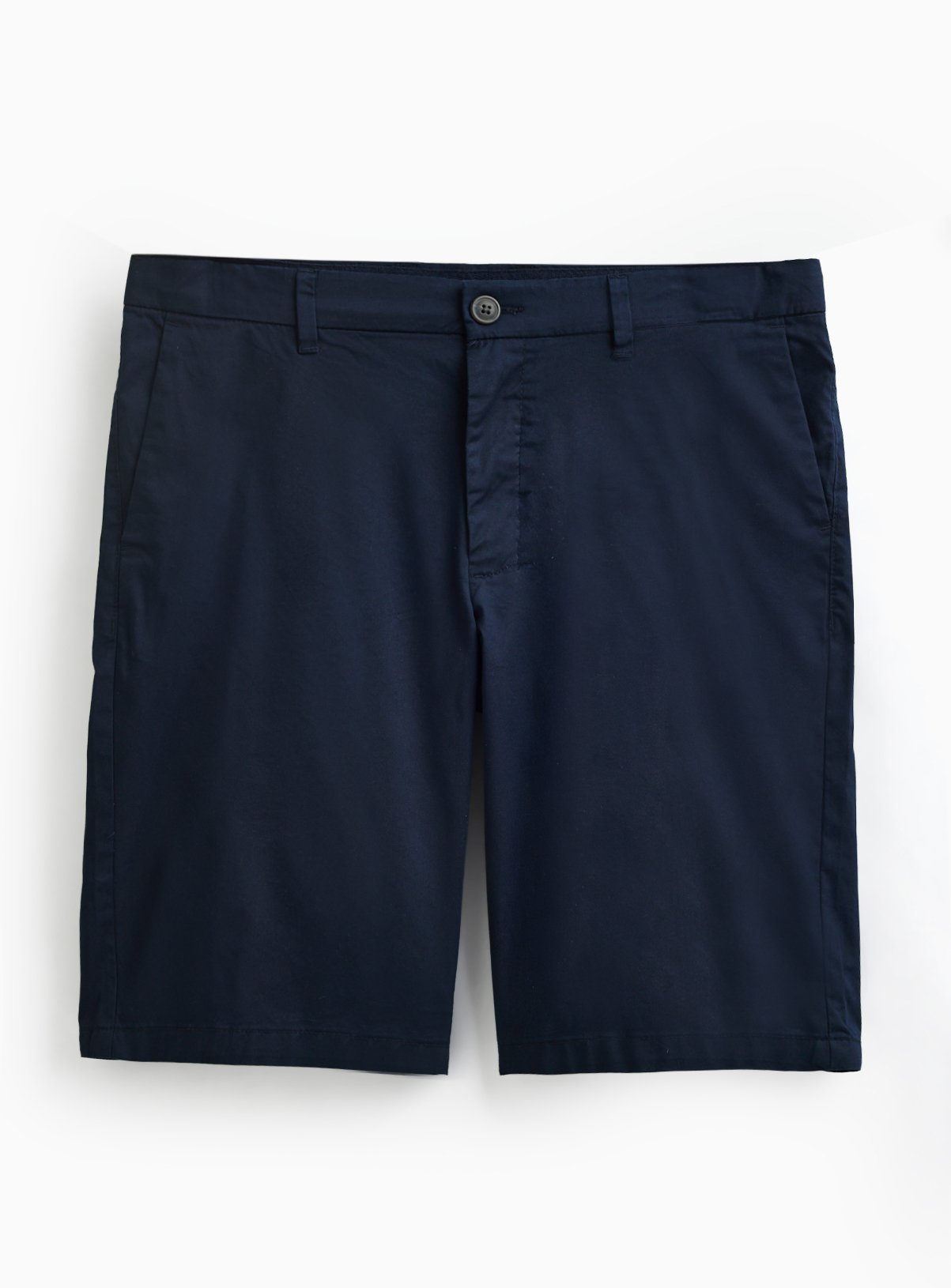 Navy Longer Length Lightweight Chino Shorts 44 - Image 3 thumbnail
