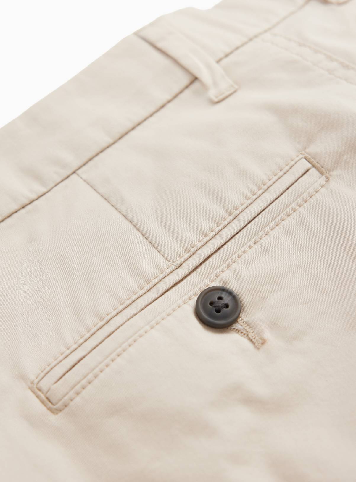Cream Lightweight Chino Shorts 32 - Image 4