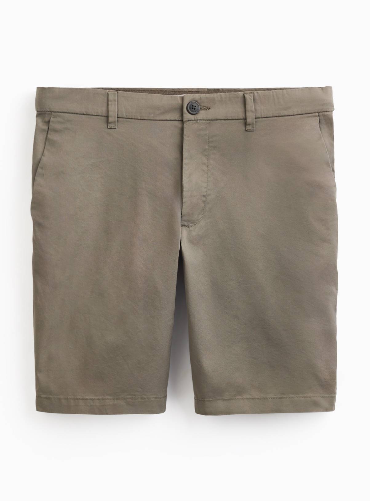 Khaki Lightweight Chino Shorts 34 - Image 3