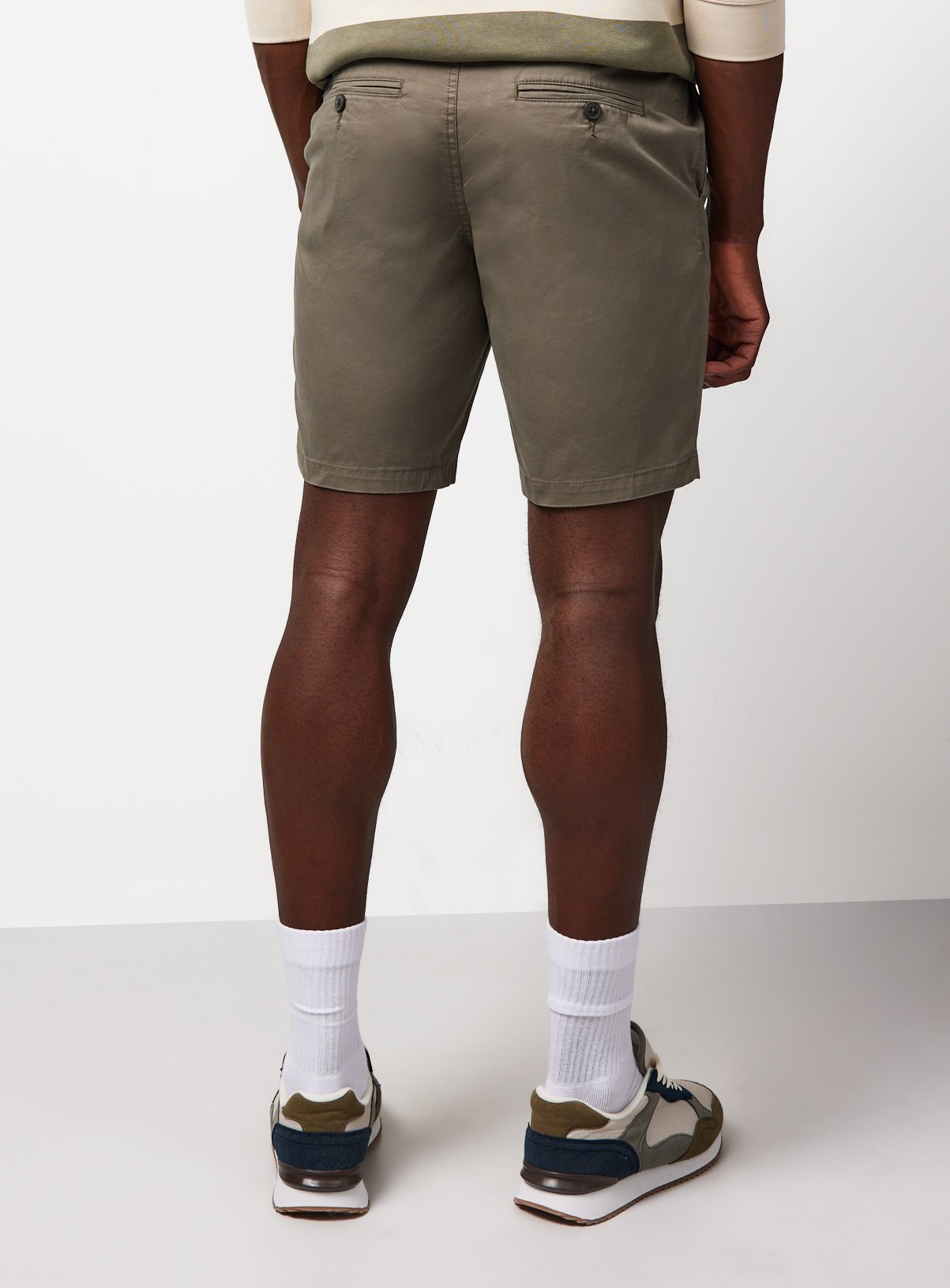 Khaki Lightweight Chino Shorts 34 - Image 5 thumbnail