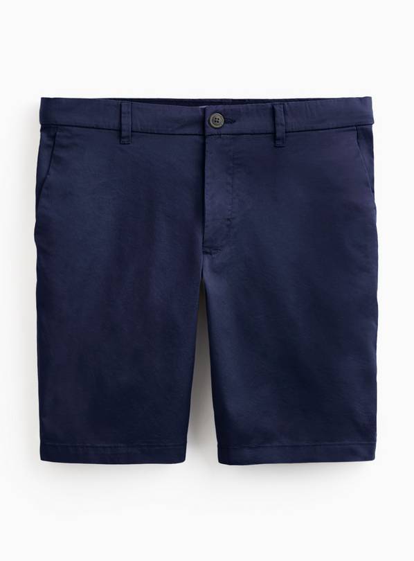 Navy Lightweight Chino Shorts 38