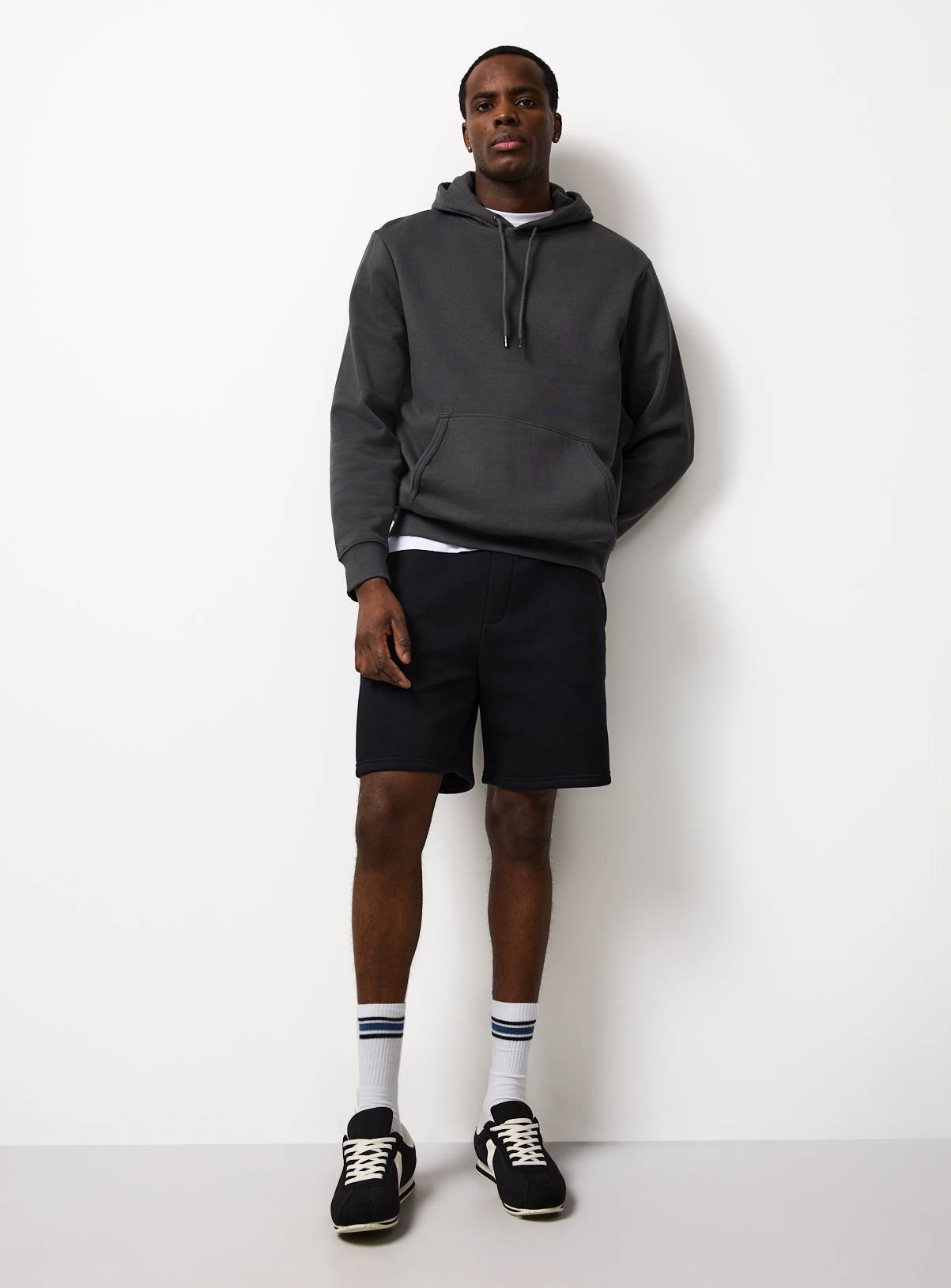 Black Heavyweight Jersey Shorts XXXL - Image 2