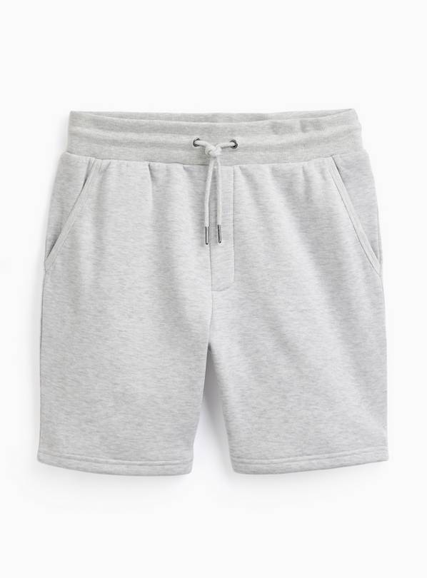 Grey Heavyweight Jersey Shorts M