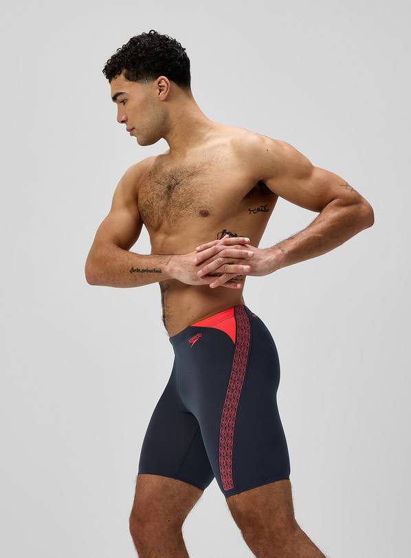 Buy SPEEDO Mens Hyperboom Splice Jammer Swim Shorts 28 Swimwear
