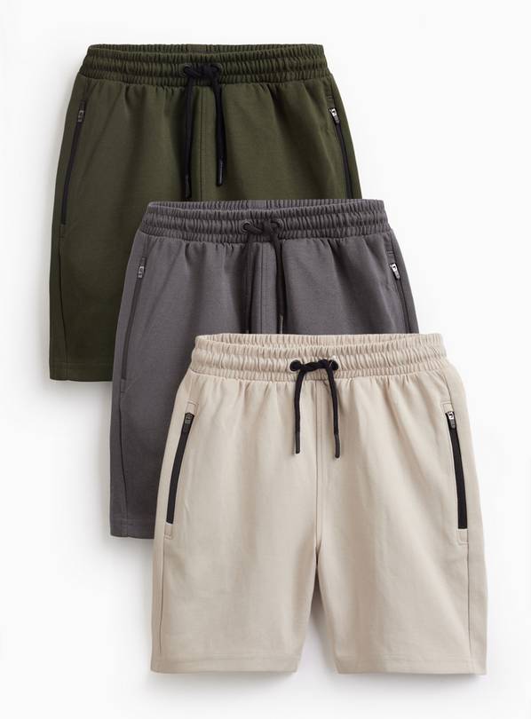 Interlock Sweat Shorts 3 Pack 9 years