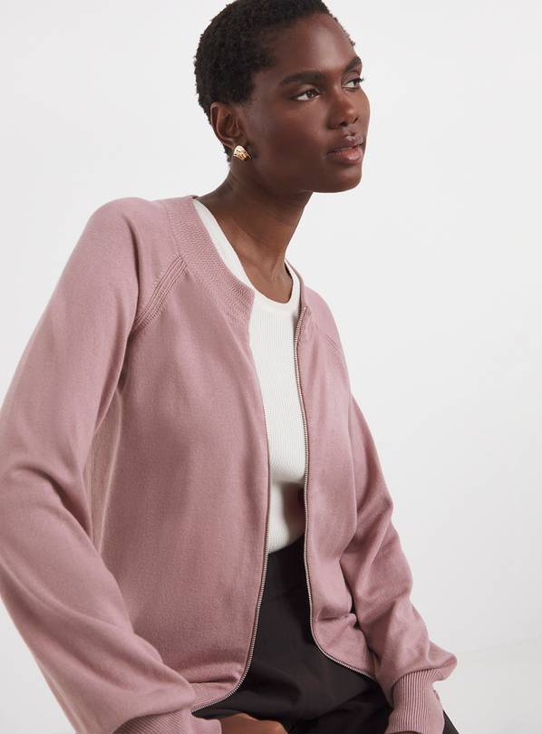 JD WILLIAMS Lightweight Knitted Bomber 24-26