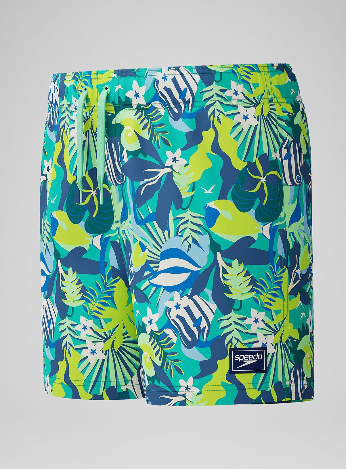 SPEEDO Boys Digi Printed 13 Watershort Swim Shorts Medium - Image 4 thumbnail