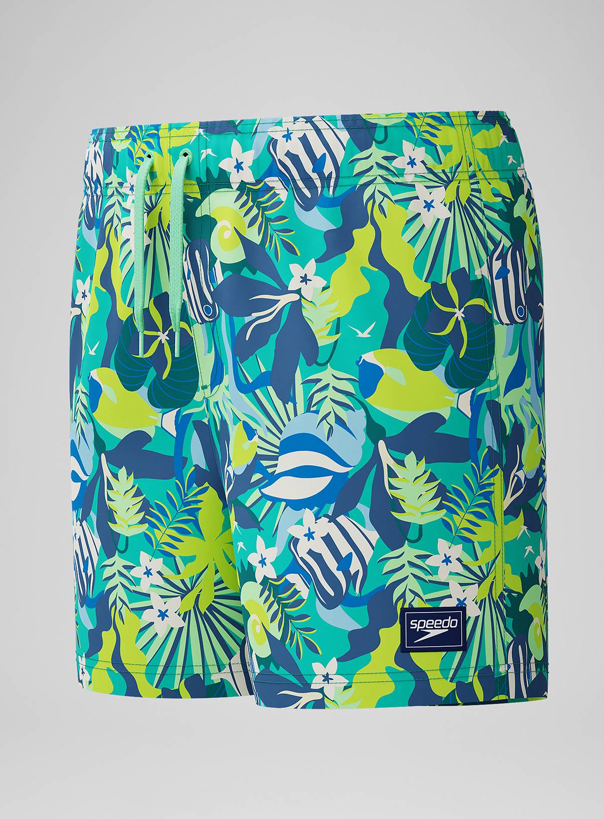 SPEEDO Boys Digi Printed 13 Watershort Swim Shorts Medium - Image 4