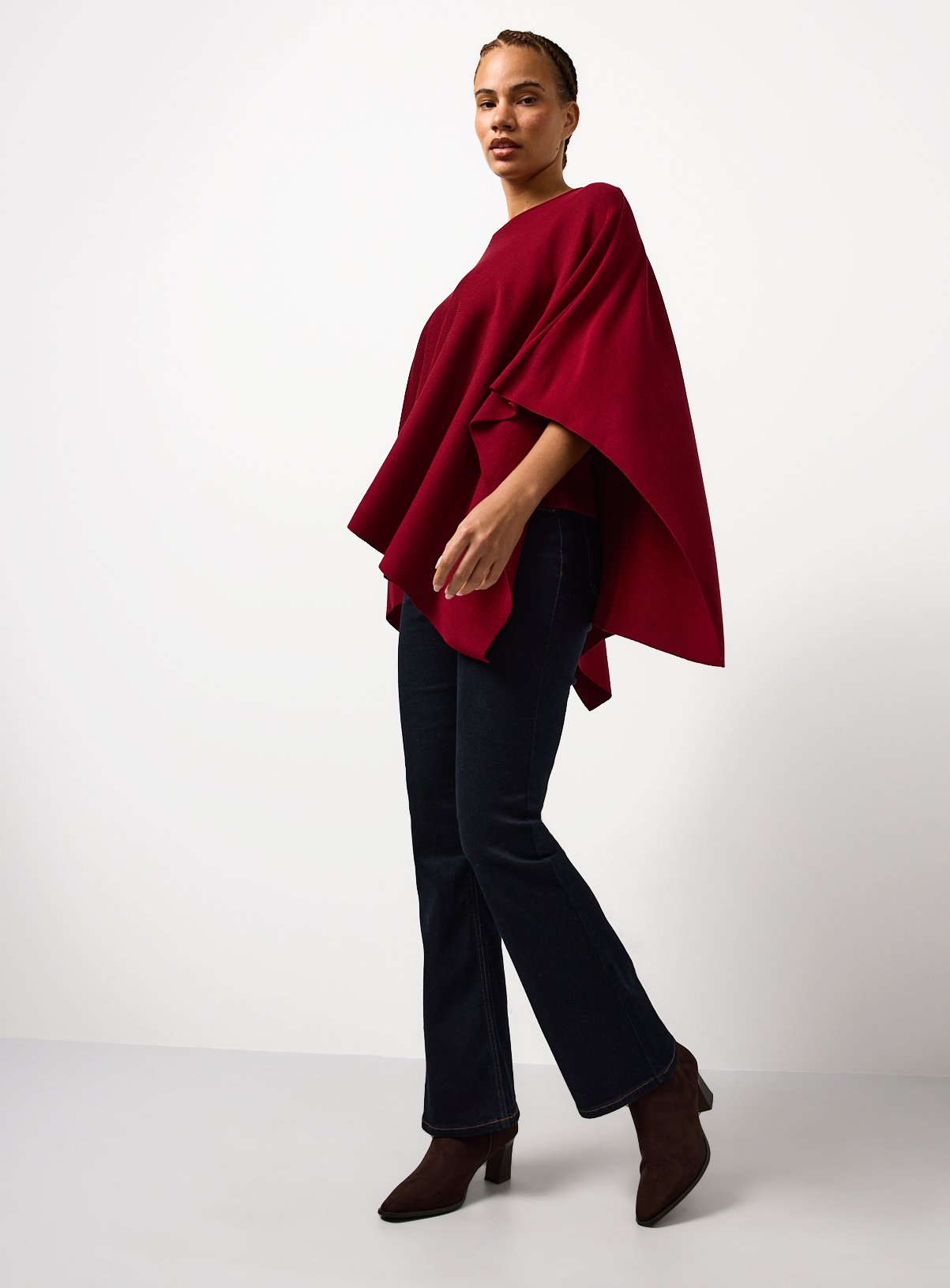 Red 2 in 1 Cape Top XL - Image 3 thumbnail