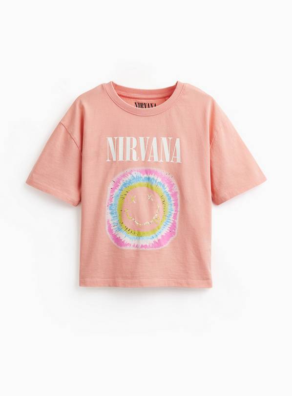 Pink Nirvana Graphic T-Shirt 12 years