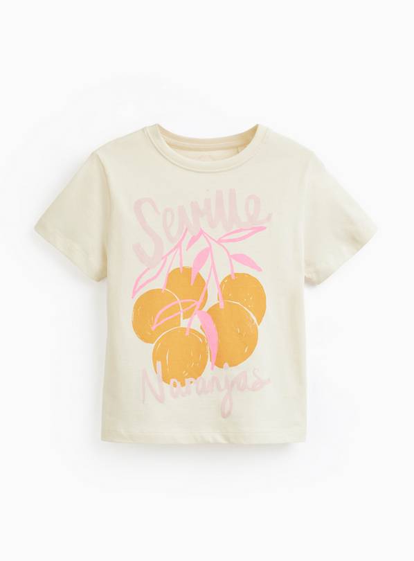 White Seville Graphic T-Shirt 11 years
