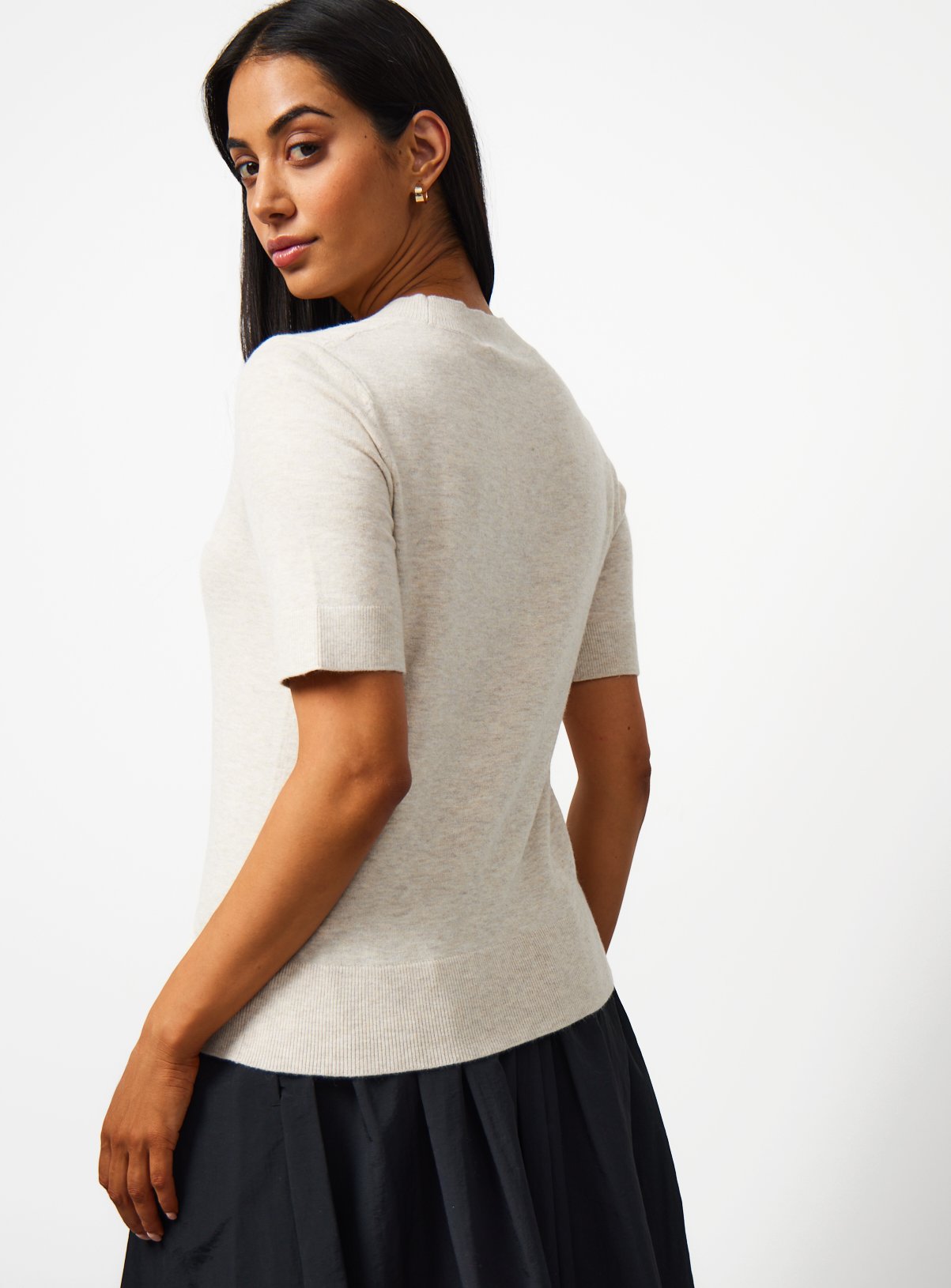 Oatmeal Soft Touch T-Shirt 6 - Image 4 thumbnail