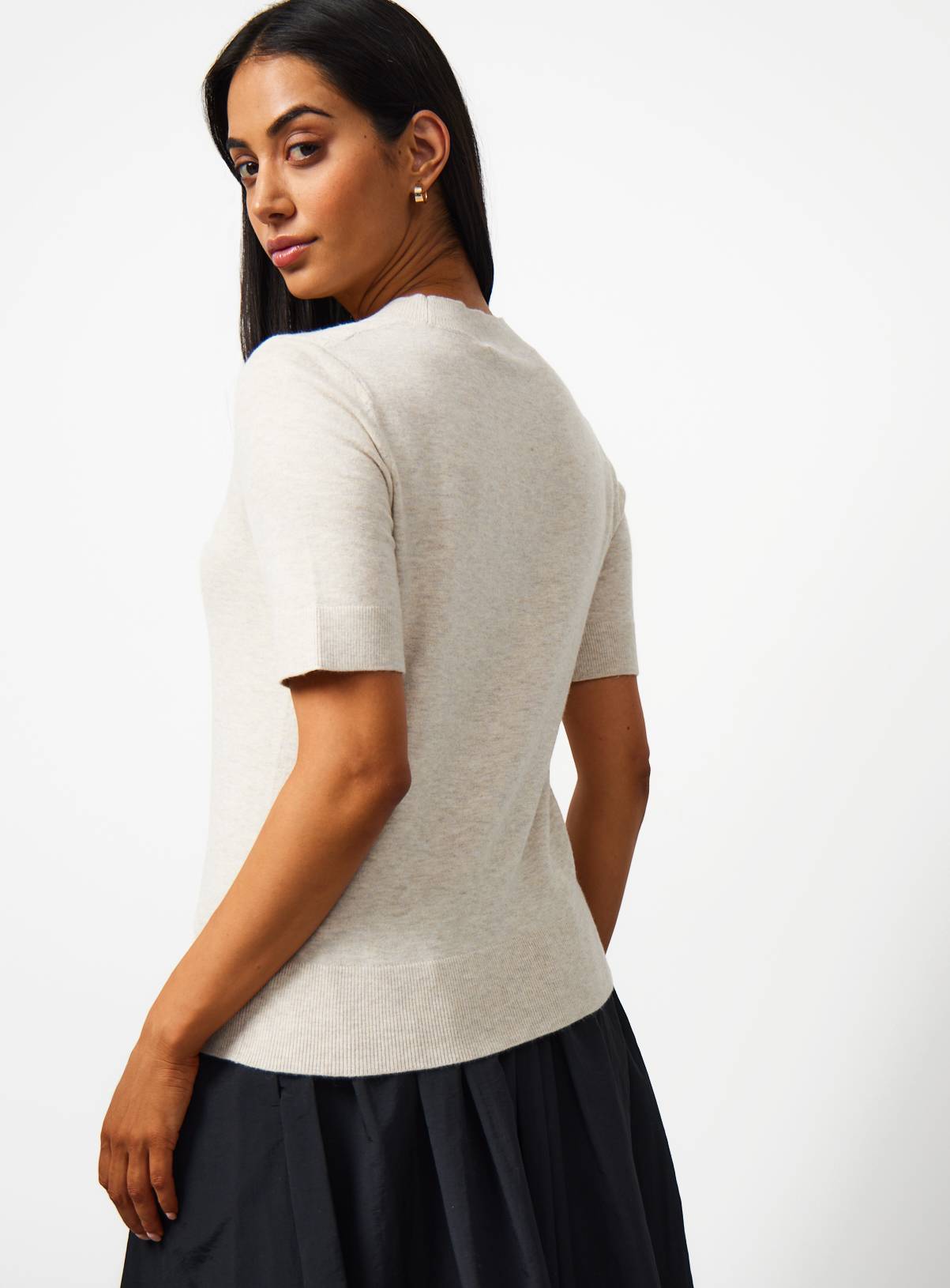 Oatmeal Soft Touch T-Shirt 6 - Image 4