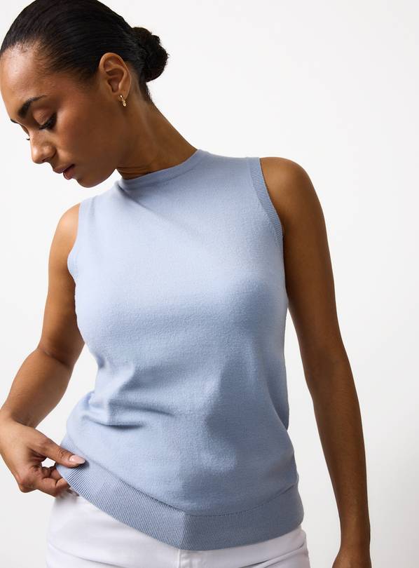 Blue Soft Touch Tank Top 16