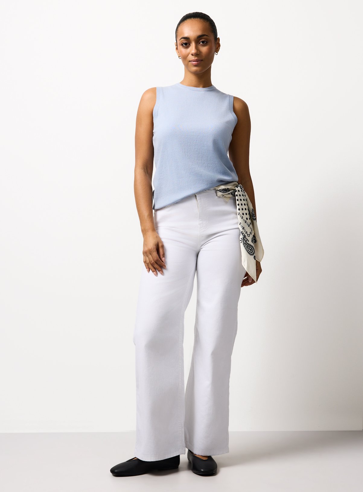 Blue Soft Touch Tank Top 16 - Image 2 thumbnail