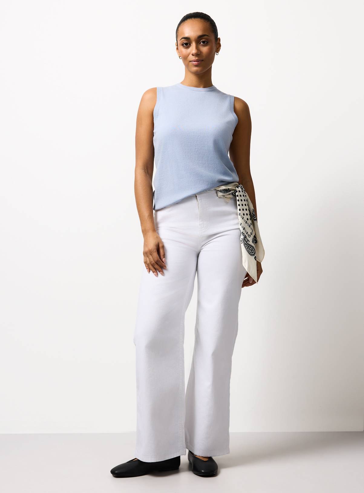 Blue Soft Touch Tank Top 16 - Image 2