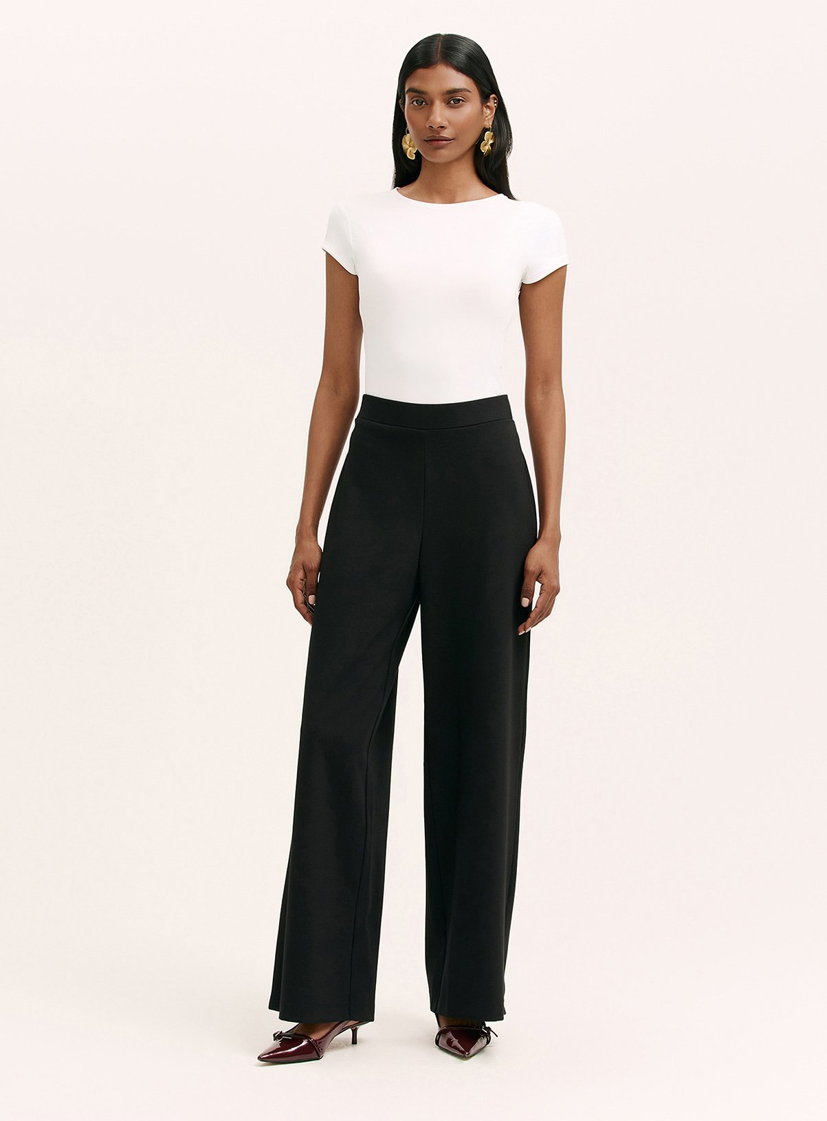 FINERY Kenzie Trouser Black 8 - Image 3 thumbnail