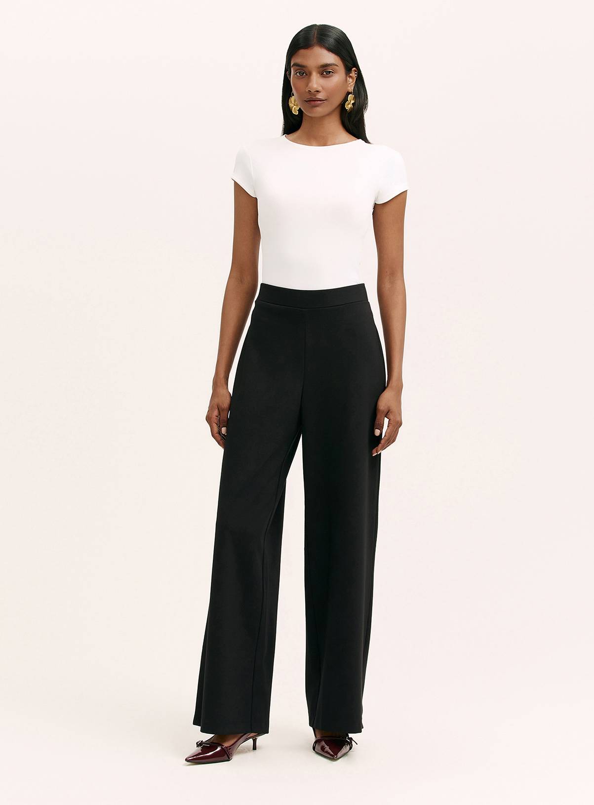 FINERY Kenzie Trouser Black 8 - Image 3