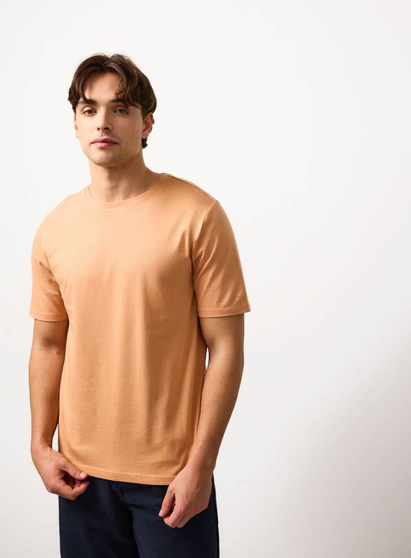 The Pure Cotton Tee - Orange XXXL