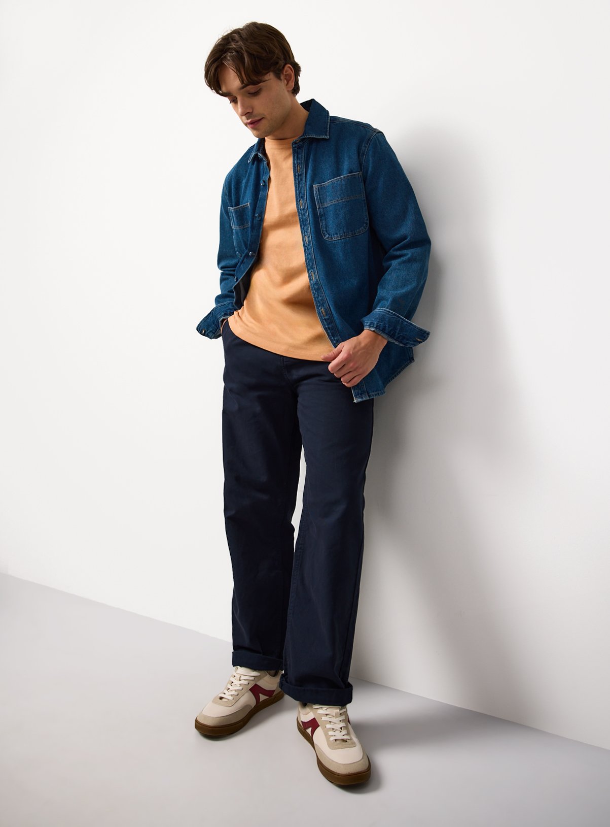 The Pure Cotton Tee - Orange M - Image 2 thumbnail