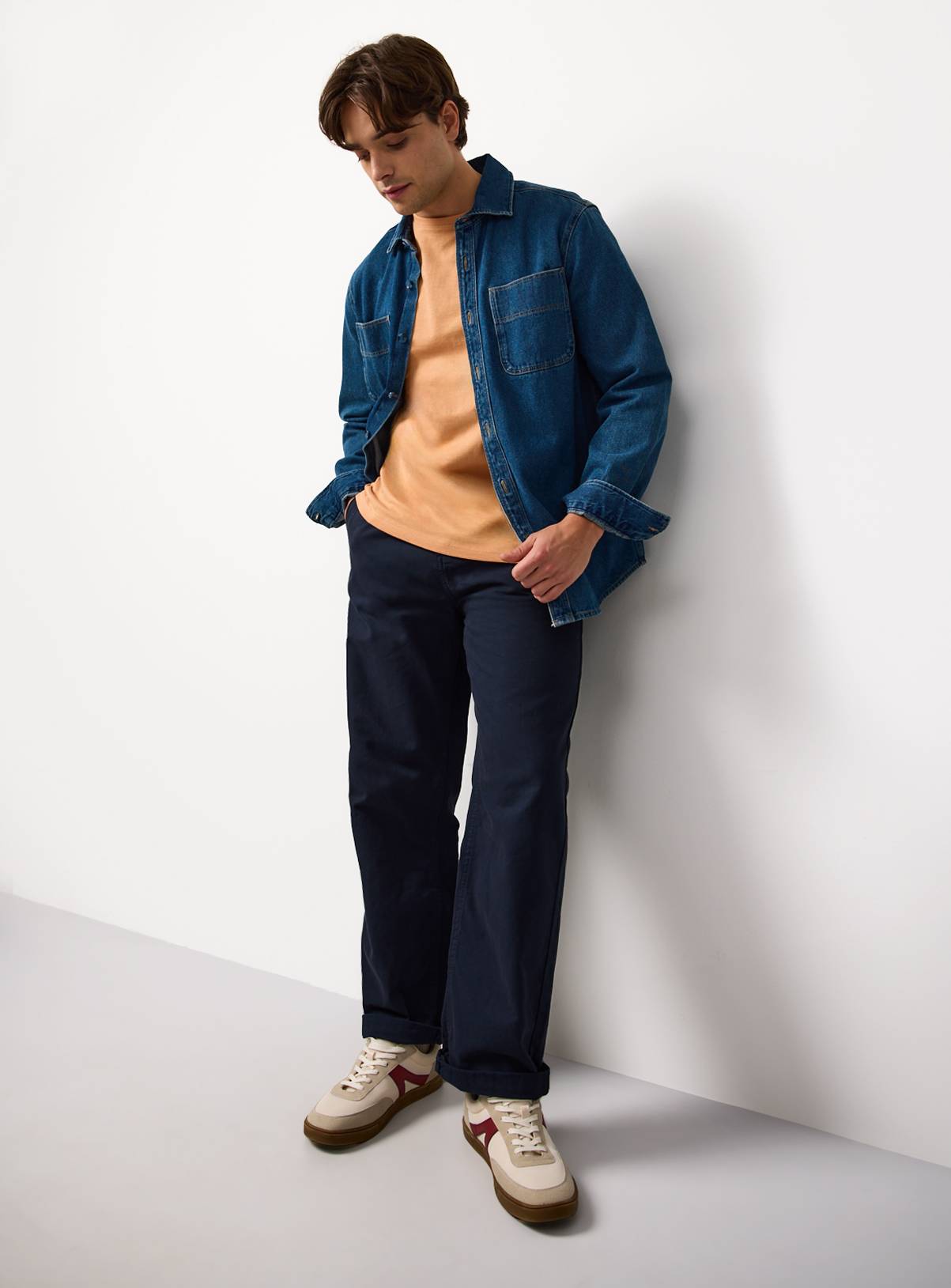 The Pure Cotton Tee - Orange M - Image 2