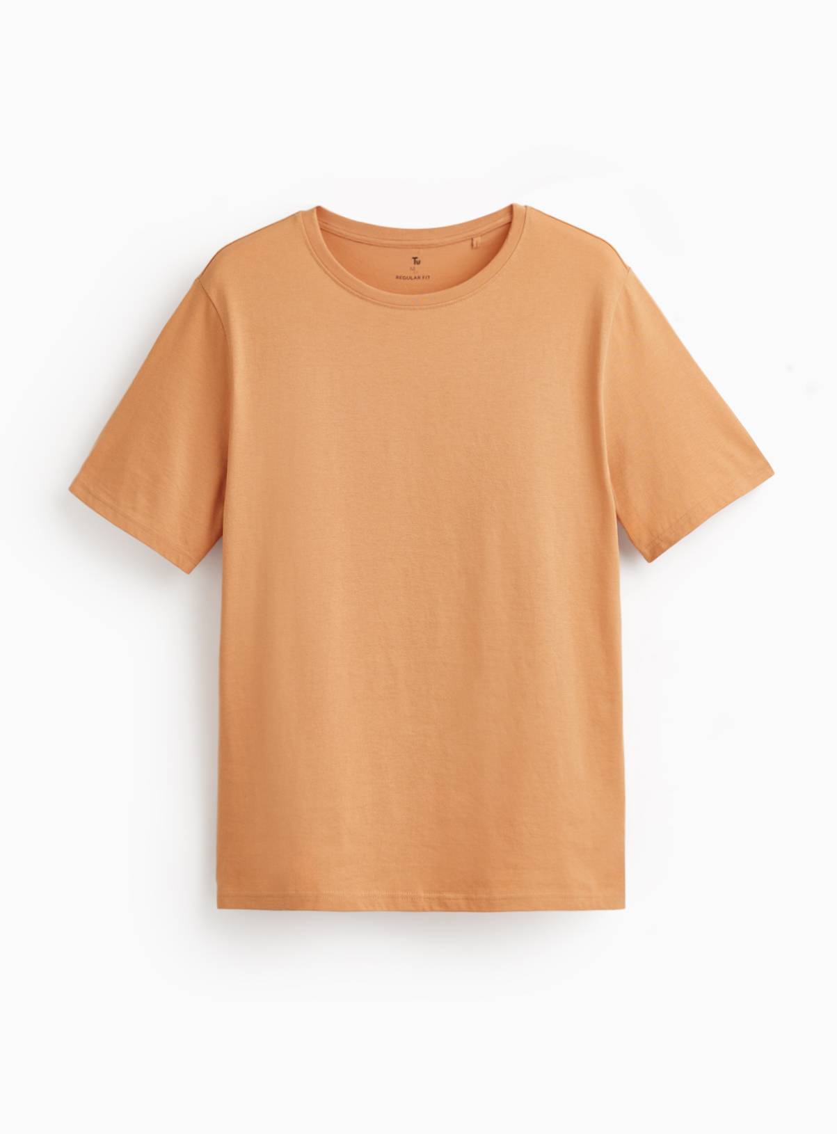 The Pure Cotton Tee - Orange M - Image 3