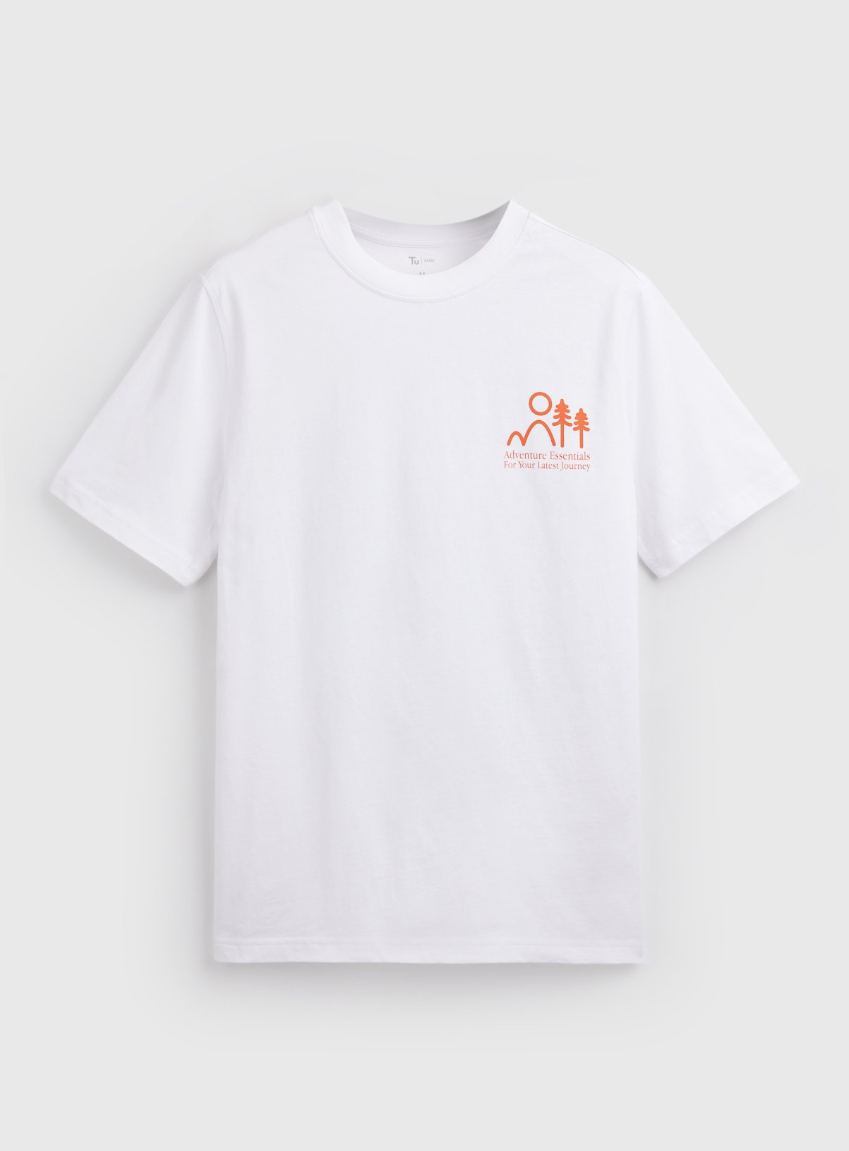 White Adventure Essentials Graphic T-Shirt XXL - Image 3 thumbnail