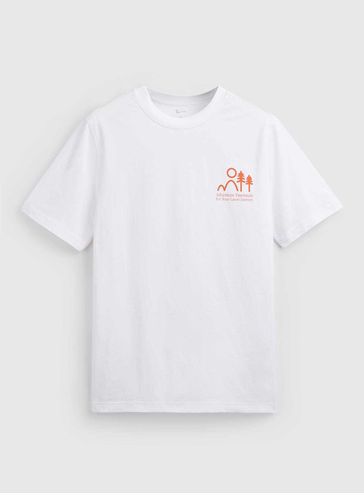 White Adventure Essentials Graphic T-Shirt XXL - Image 3