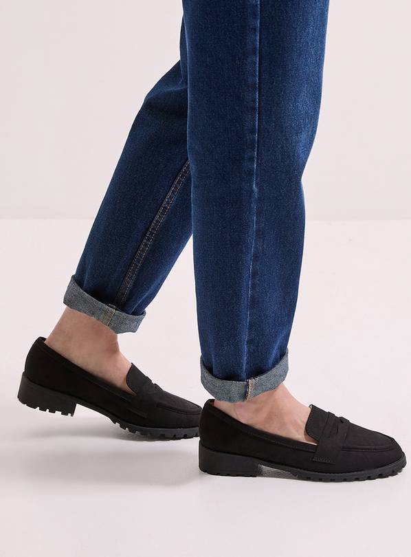 DOROTHY PERKINS Leoni Chunky Loafers - Black 8