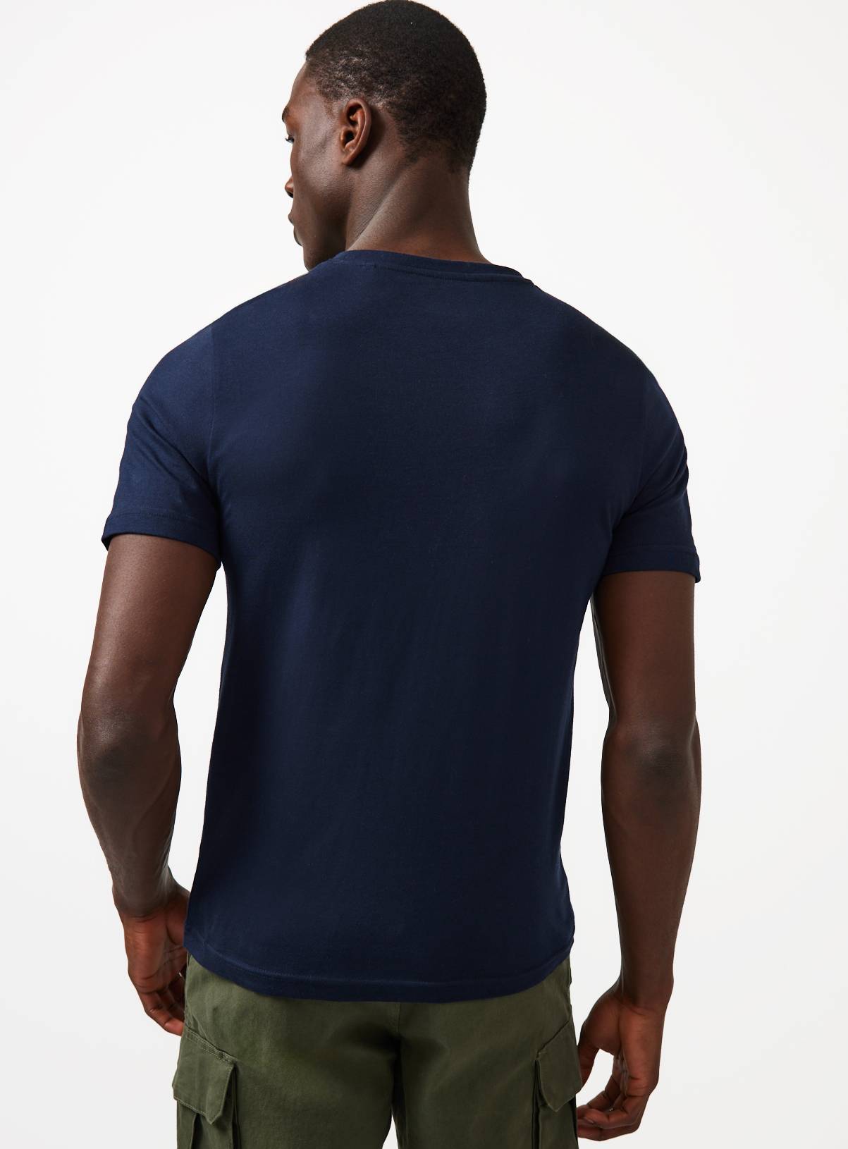 Navy Core Regular Fit T-Shirt XXXL - Image 5