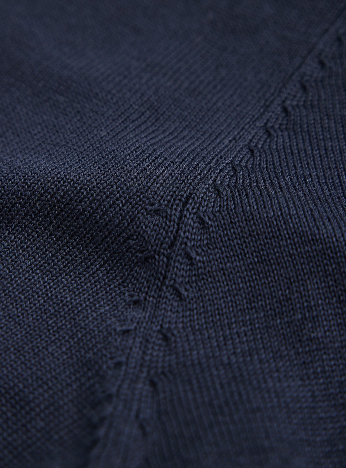 Navy V Neck Jumper XXXL - Image 4 thumbnail