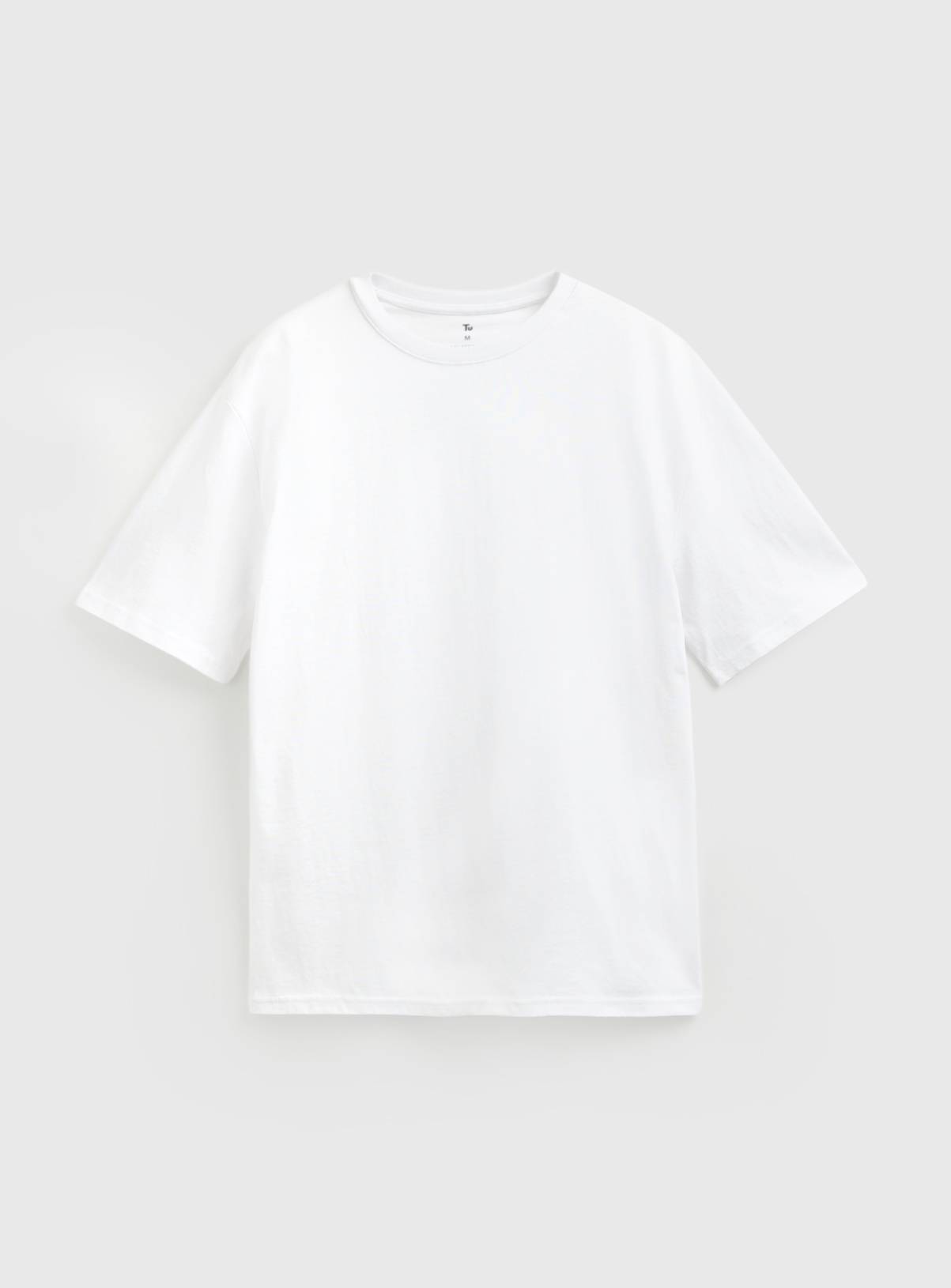 White Relaxed Fit Dry Handle T-Shirt XXL - Image 3