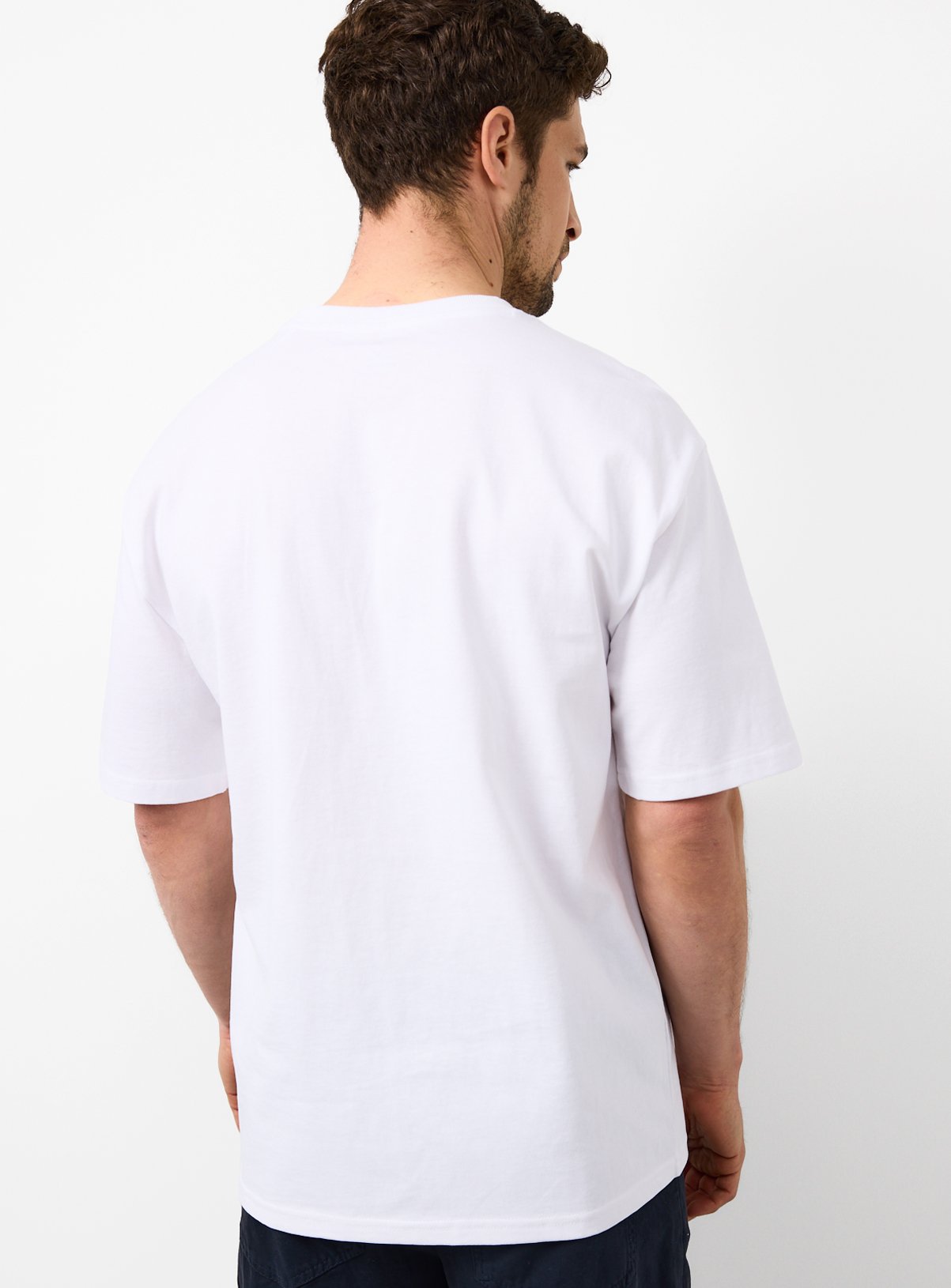 White Relaxed Fit Dry Handle T-Shirt XXL - Image 5 thumbnail