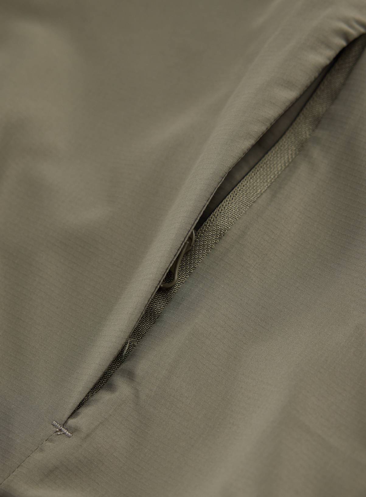 Khaki Hooded Windbreaker XXXL - Image 5